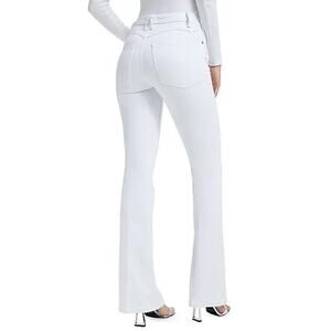 Good American Good Classic High-Rise Boot-Cut Jeans